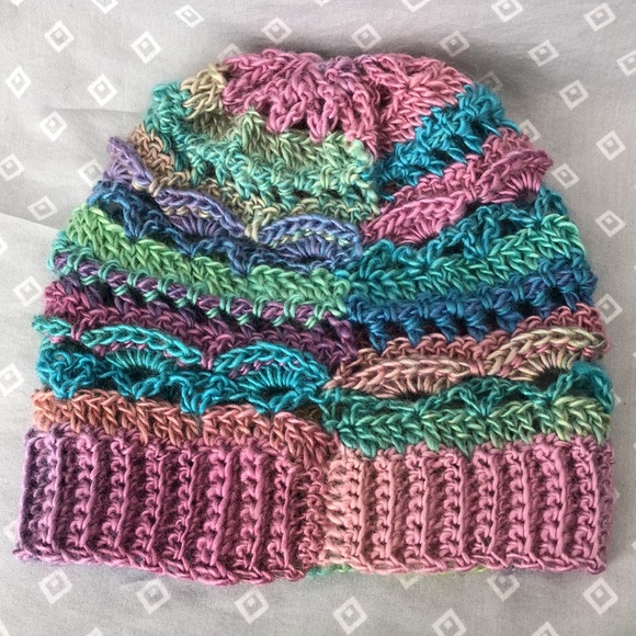 Mermaid Bohemian Crochet Hat & Scarf Set